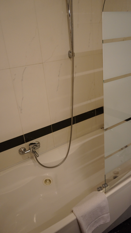 Bañera con ducha